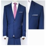 Traje de chaqueta de hombre.