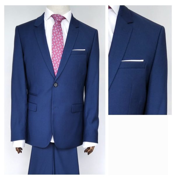 Traje de chaqueta de hombre.