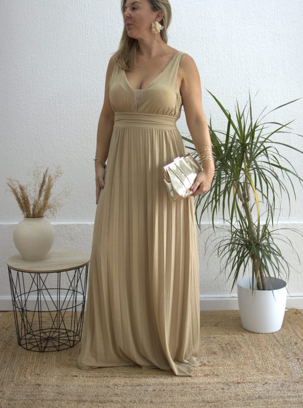 Vestido Dorado