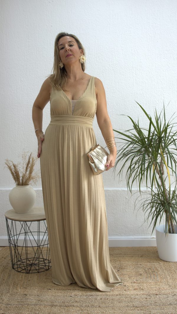 Vestido Dorado