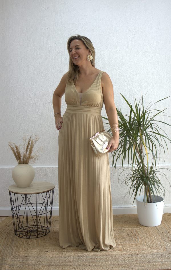 Vestido Dorado