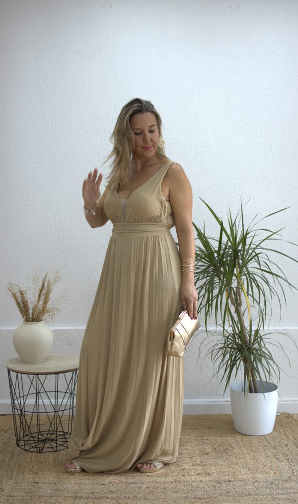 Vestido Dorado